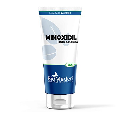 Minoxidil 5% para barba - (crescimento da barba)