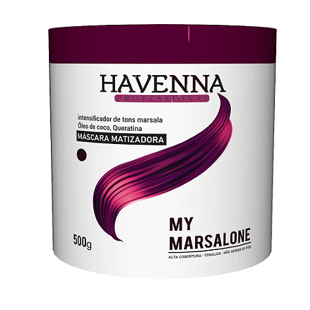 Havenna Professional Mascara Matizadora Marsala 500g