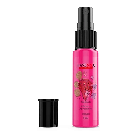 Perfume de Cabelo Bifasico 60 ML Reparador de Pontas