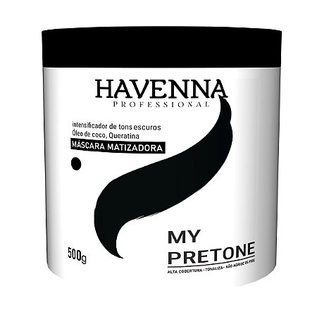 Havenna Professional Mascara Matizadora Preto 500g
