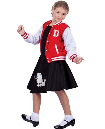 Jaqueta College Americana Infantil Kids Letra D Bordada - Várias Cores