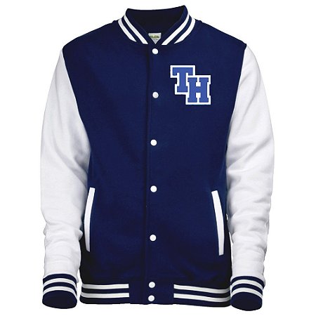 Jaqueta College Americana One Tree Hill TH Bordada - Unissex