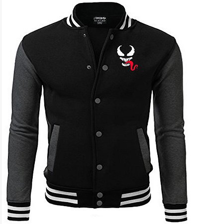Jaqueta College Americana Venom, Bordada - Unissex