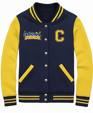 Jaqueta College Americana Personalizada Sócios Mirins - Unissex