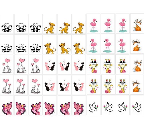 01 Cartela de Películas para unhas R 10