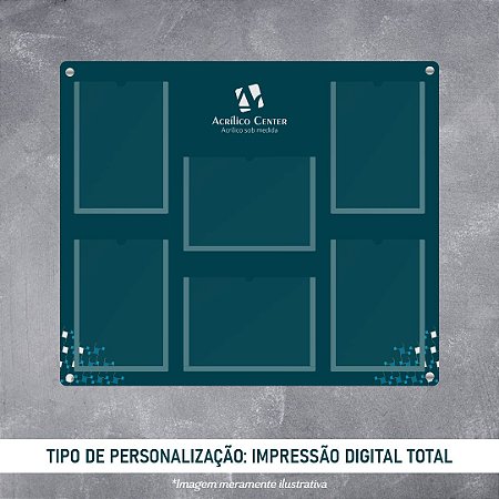 Painel para 6 Documentos A4