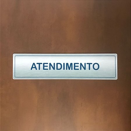 10 UNIDADES - Placa de Identificação personalizada