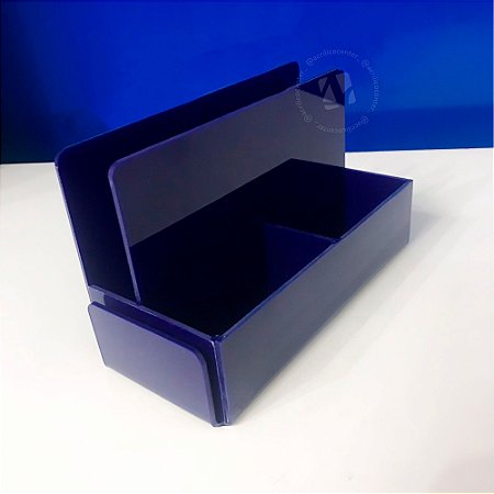 Galheteiro em Acrílico com Logo 16x7,5x10cm