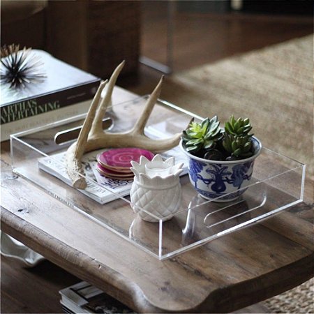 Bandeja Organizadora em Acrílico 37x25cm