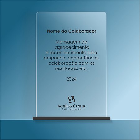 Troféu Torre 10x15cm