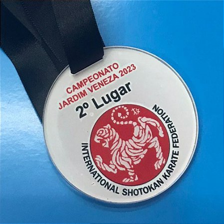 Medalha em acrílico 7cm