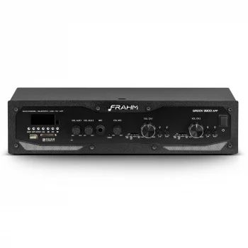 Amplificador - Receiver Profissional Frahm - GR 3800 APP Bluetooth 300W