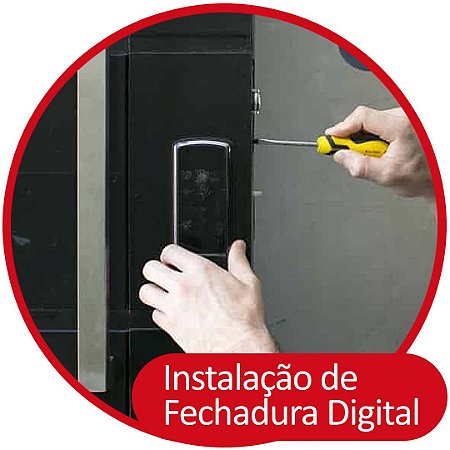 Instalação de Fechadura Digital