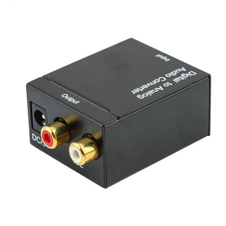 Conversor Audio Digital Optico Para Analogico RCA