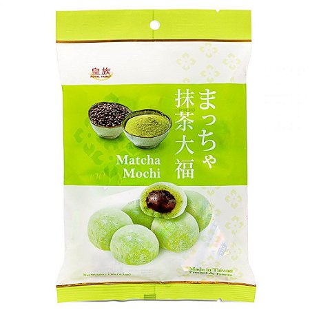 Mochi Chá Verde Pacote