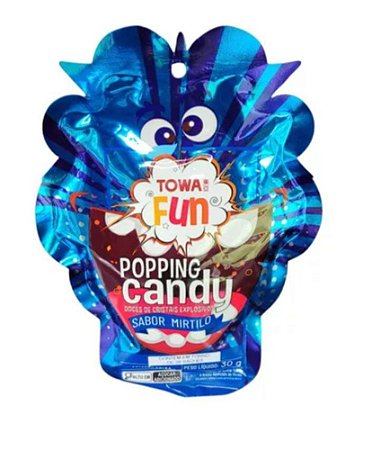Bala Explosiva  Popping Blueberry