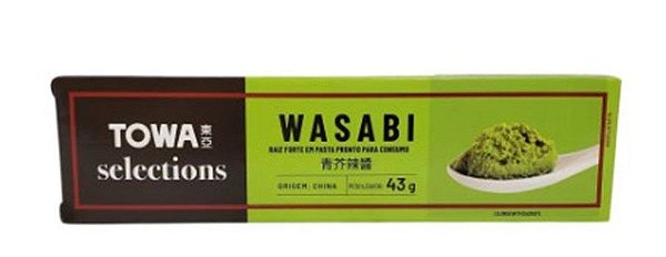 Wasabi Globo Tubo 43G - Supermercado Super Golff - Compre Online