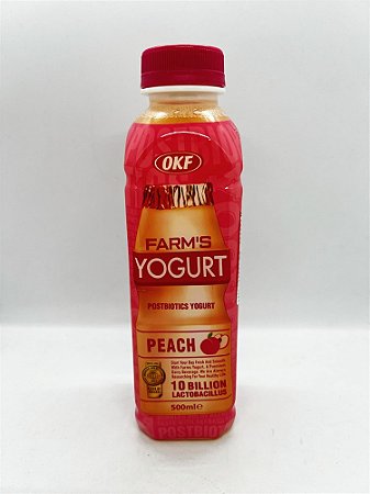 Refresco Sabor Yogurt e Pêssego 500ml