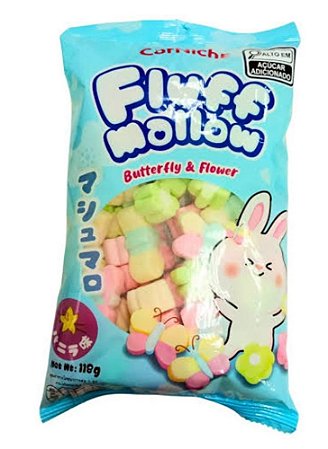 Marshmallow Corniche Borboletas e Flores 118g