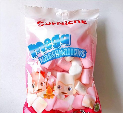 Marshmallow Corniche Mega 120g
