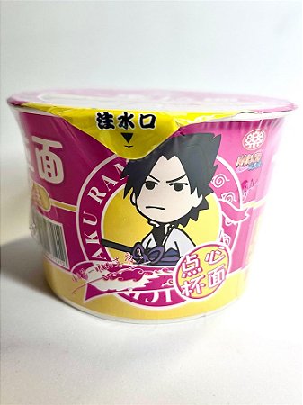 Cup Naruto Ichiraku Frutos do Mar (Sasuke) - 35gr