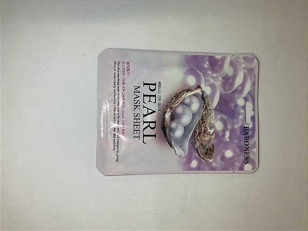 Máscara Facial Coreana Pérola