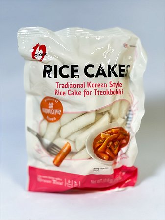 Massa de Arroz - Rice Cakes / Topokki - 500gr