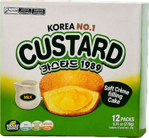 Custard Baunilha 12 Unid