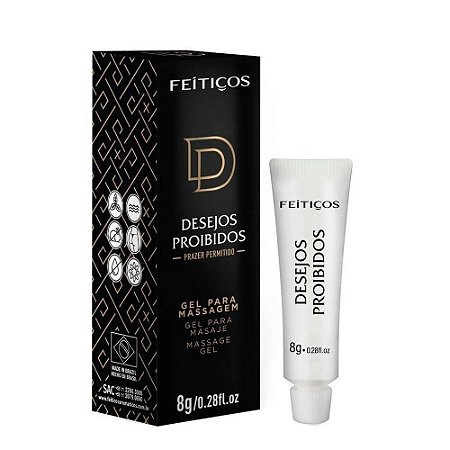 DESEJOS PROIBIDOS GEL DESSENSIBILIZANTE ANAL 8GR FEITIÇOS