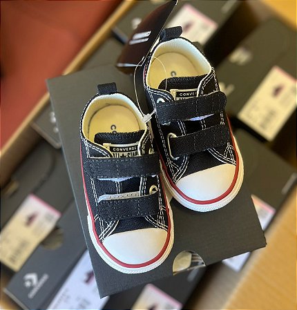 Tênis Infantil Converse All Star Chuck Taylor Preto BB - Conforto e estilo