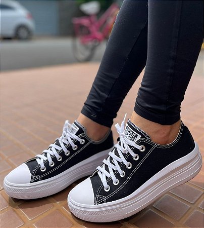 Chuck Taylor All Star Move Preto