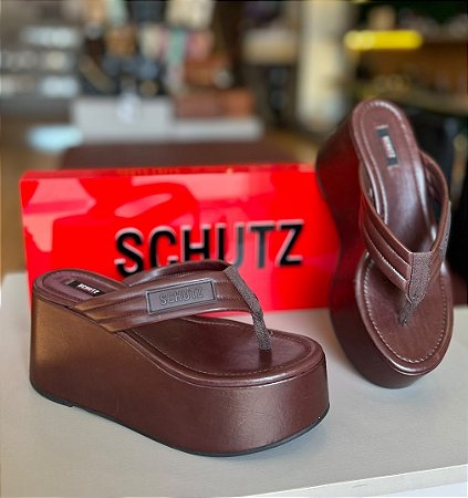 SCHUTZ TAMANCO ANABELLA DE DEDO COURO AD FEM S211040045