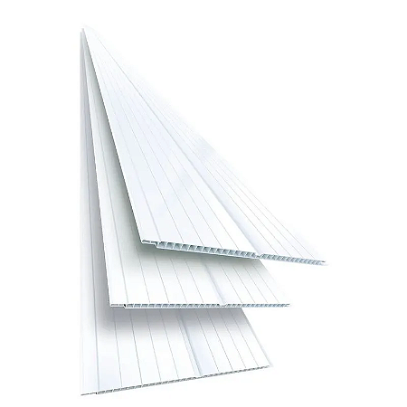 Forro de PVC 8mm x 20cm x 4.50m Branco Gelo mais madex