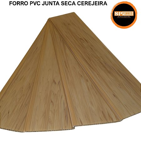 Forro PVC Liso Junta Seca Amadeirado Perfilix – Cerejeira