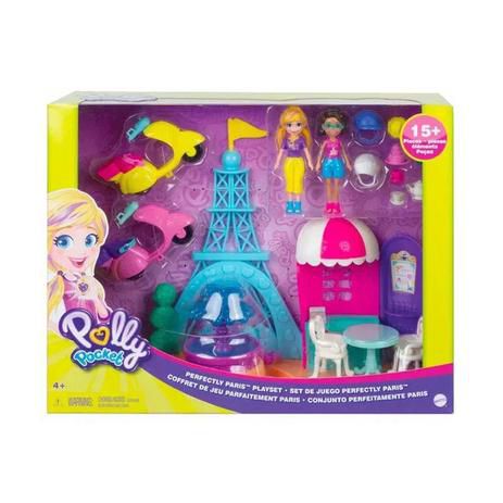Polly Pocket Aventura em Paris Veículos - Mattel GKL61