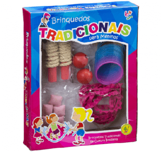 Kit Brinquedos Tradicionais da Cultura Brasileira