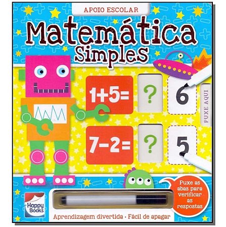 Livro Matemática Simples - Aprendizagem Divertida