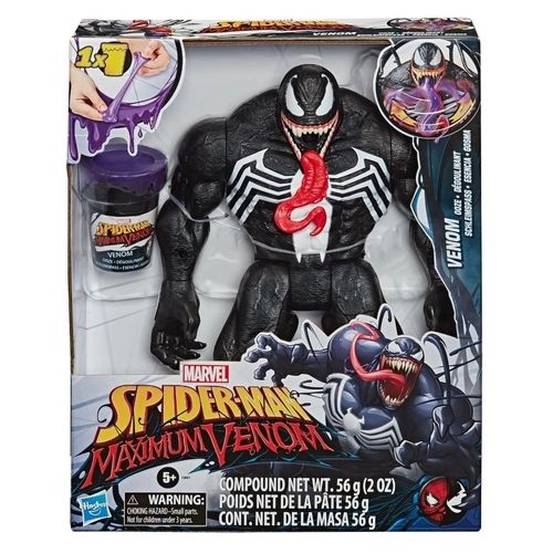 Boneco Marvel Spider Man Venom com Gosma Hasbro - E9001