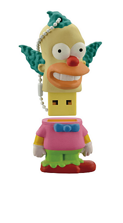 Pendrive Multilaser 8GB Simpsons Krusty - PD074