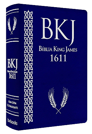 Bíblia King James Ultragigante - Azul