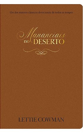 Devocional Mananciais no Deserto - Ed. Especial Capa Couro