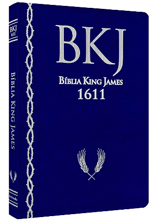 Bíblia King James Ultrafina Ampliada - Azul