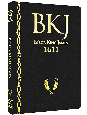 Bíblia King James Ultrafina Ampliada - Preta