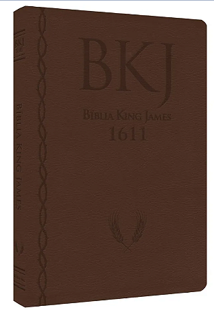 Bíblia King James Ultrafina  Ampliada- Marrom