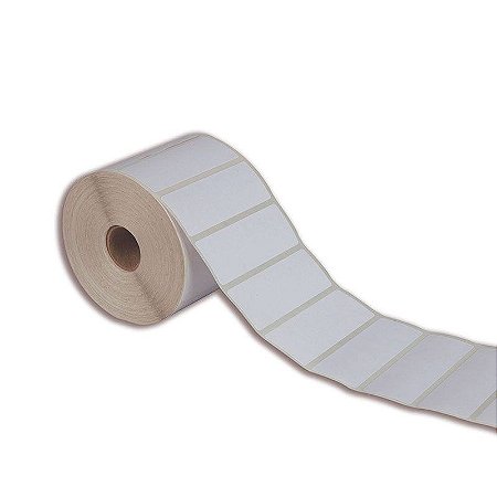 Etiqueta 80x50mm Térmica adesiva (não precisa de ribbon) para impressora térmica direta - Rolo com 566 (30m)