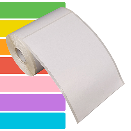 Etiqueta adesiva 100x150mm 10x15cm Térmica (impressão sem ribbon) p/ impressora térmica direta Rolo c/ 30m