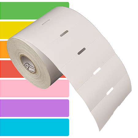 Etiqueta Gôndola adesiva 80x30mm 8x3cm Couche Gap central p/ Zebra Elgin - Rolo c/ 1000 (30m)