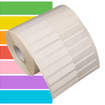 Etiqueta adesiva de jóias e óculos 92x10mm (alça direita) BOPP p/ Zebra Argox Elgin - Rolo c/ 2308 (30m)
