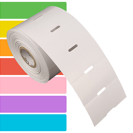 Etiqueta Gôndola adesiva 60x30mm 6x3cm Couche Gap central p/ Zebra Elgin - Rolo c/ 1000 (30m)