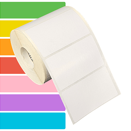 Etiqueta adesiva 70x40mm 7x4cm BOPP p/ congelados p/ Zebra Argox Elgin - Rolo c/ 698 (30m)